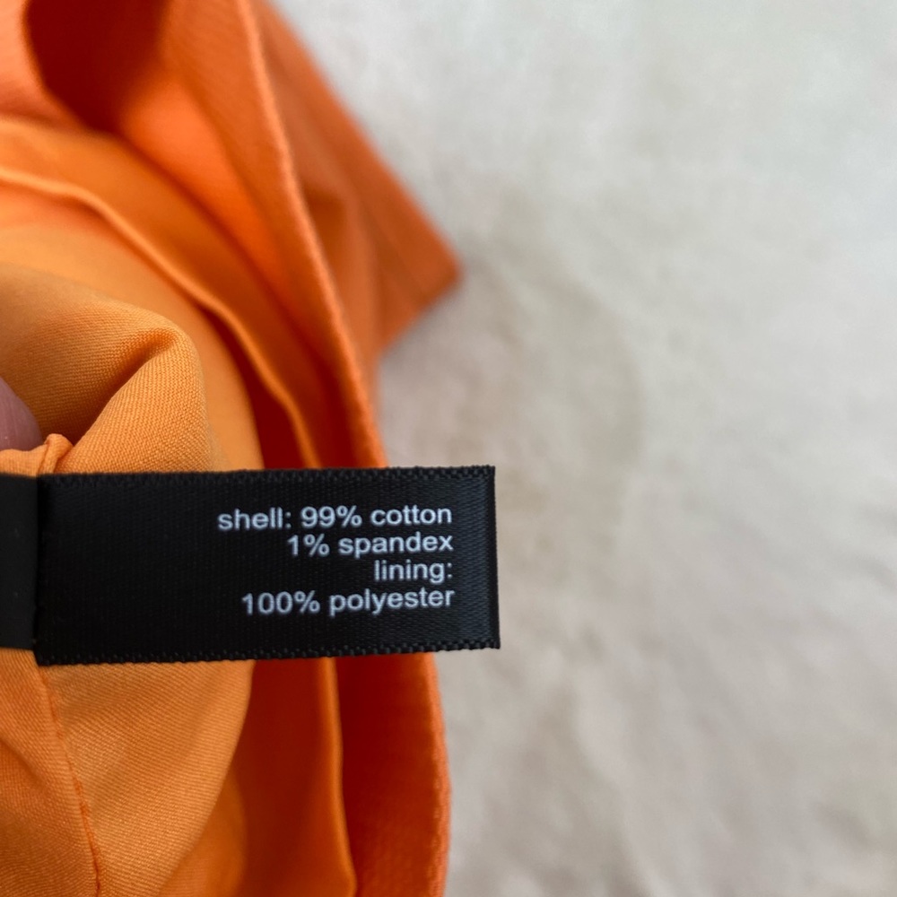 THE LIMITED Orange Pencil Skirt NWT | Size 12 - Picture 6 of 9